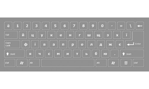 Ukrainian Screen Keyboard