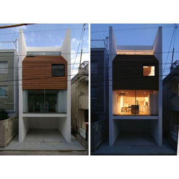 Японская частная архитектура, дом-шкаф