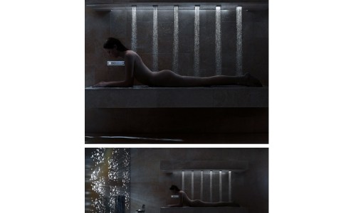 Горизонтальный душ. Новые идеи в дизайне ванной комнаты