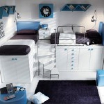 Двухъярусные кровати; фото-каталог 2012 фирмы Tumidei