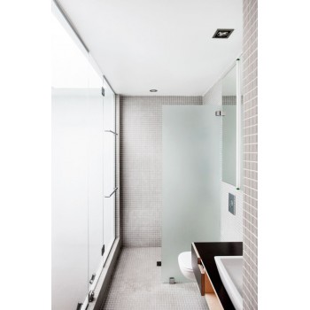 Одинаковая плитка для пола и стен в ванной комнате: 12 примеров с фото