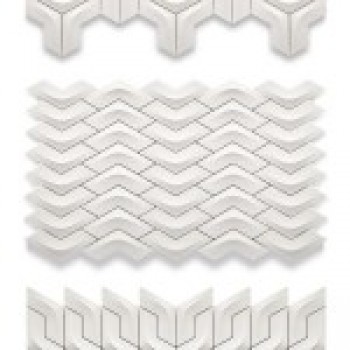 Мозаика из декоративной настенной плитки
