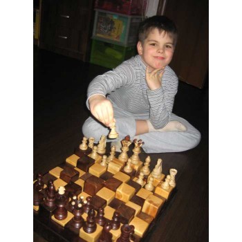 Как я делал сыну 3D или “горные” шахматы