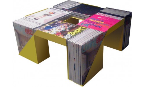 Журнальный столик из журналов