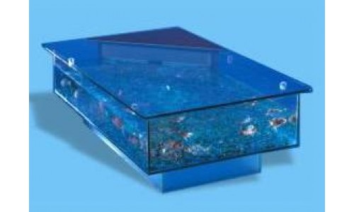 Настольный кофейный столик-аквариум от Aqua Дизайн