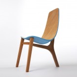 Устойчивый детский деревянный стул на трёх ножках