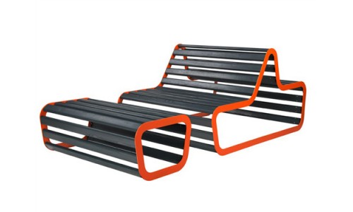 Современная скамья-палуба - дизайн Майкла Кенига