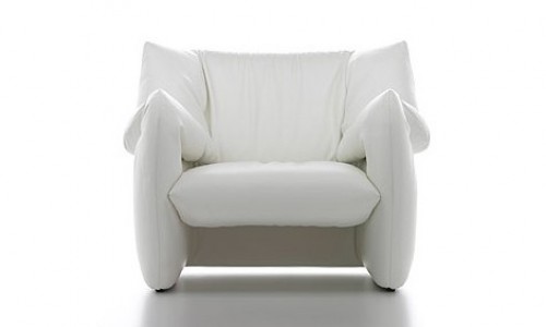 Современное кожаное кресло - дизайнерский подход от Tokujin Yoshioka