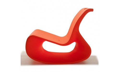 Оранжевое кресло-лаунж