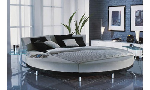 Круглые кровати современного дизайна