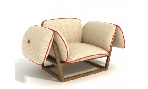 Футуристический дизайн и оригинальность в дизайне кресла