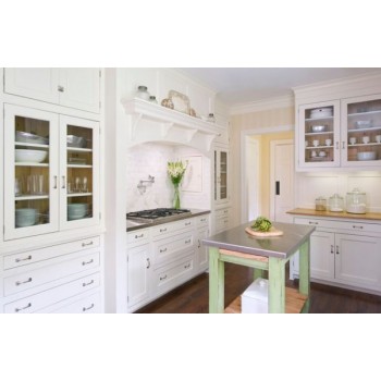 Соединение функциональности и стиля в кухонных шкафчиках