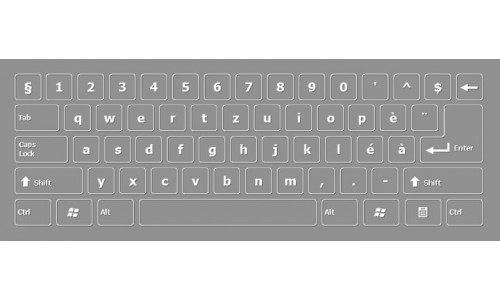 Luxemburg Keyboard Layout