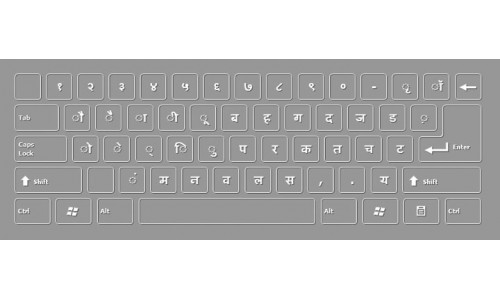 Marathi Keyboard Layout