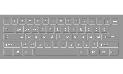Pushto (Afghani) Keyboard Layout