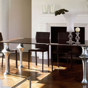 Стекло Обеденный стол из Колико дизайна - Artu является Timeless, эксклюзивный стол