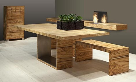 расширяемая таблица adora 09 schulte design Solid Wood Extendable Table от Schulte Дизайн новых таблиц