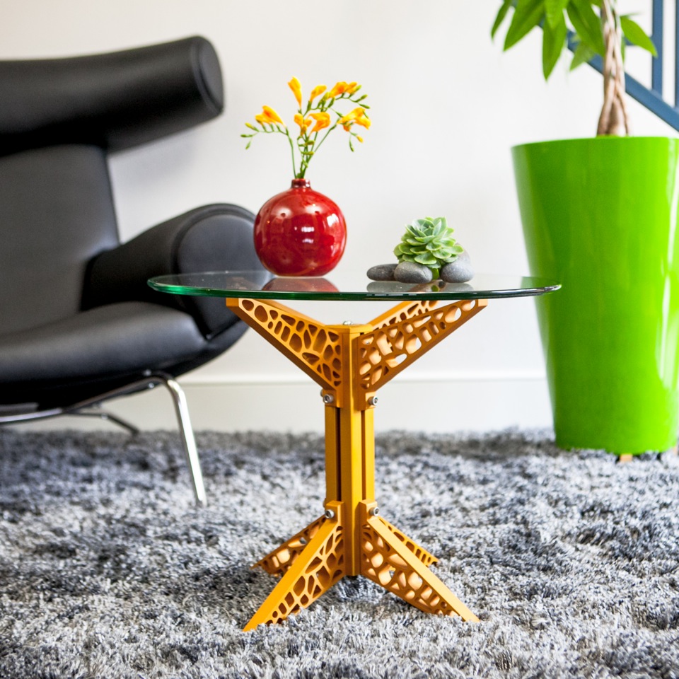 промышленный металлический журнальный столик по ремеслу современный 2 Funky Industrial Coffee Table by Craft Modern