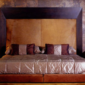 Роскошная дизайнерская кровать из интерьеров