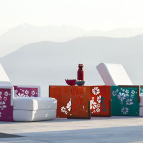 Outdoor Convertible Furniture by Ego Paris – Kube Collection