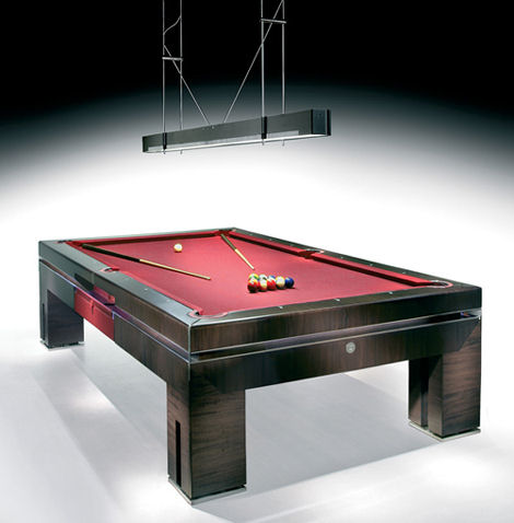 tresserra bolero nogal oscuro pool table Роскошная европейская мебель от коллекции Tresserra Luxury Pool Table