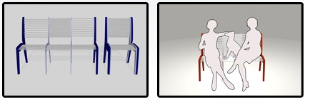 Идеи для маленькой комнаты. Мебель трансформер, Складной стул.