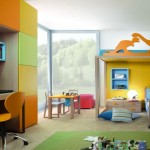 Яркая детская комната. Мебель и дизайн интерьера