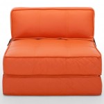 Кресло диван красно-кирпичного цвета