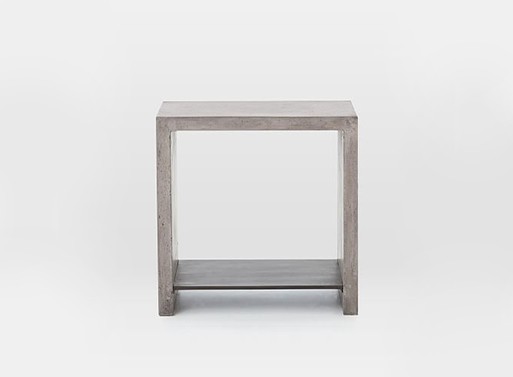 Мебель из серого бетона, такой можно сделать своими руками