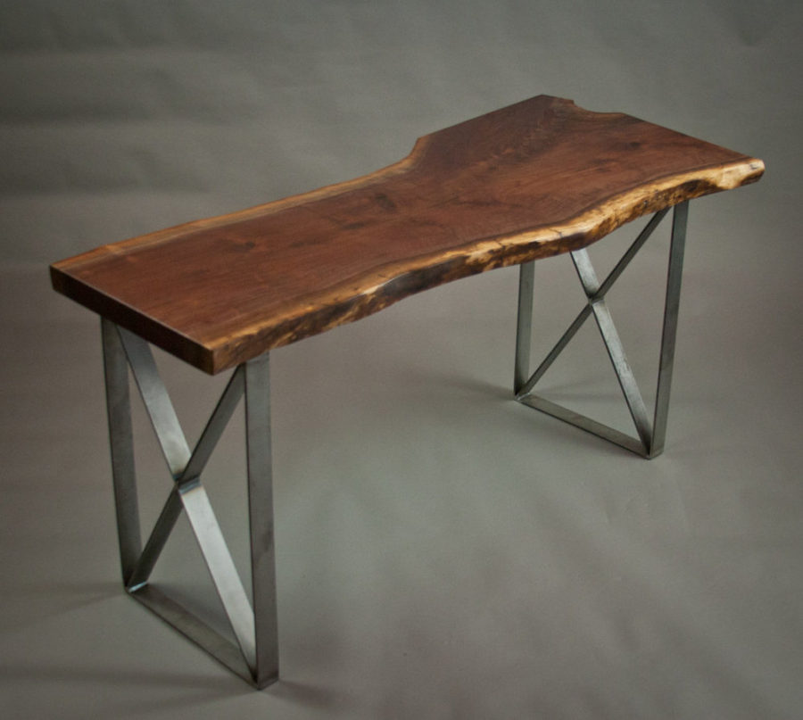 Epis & Wood Live Edge Walnut Desk