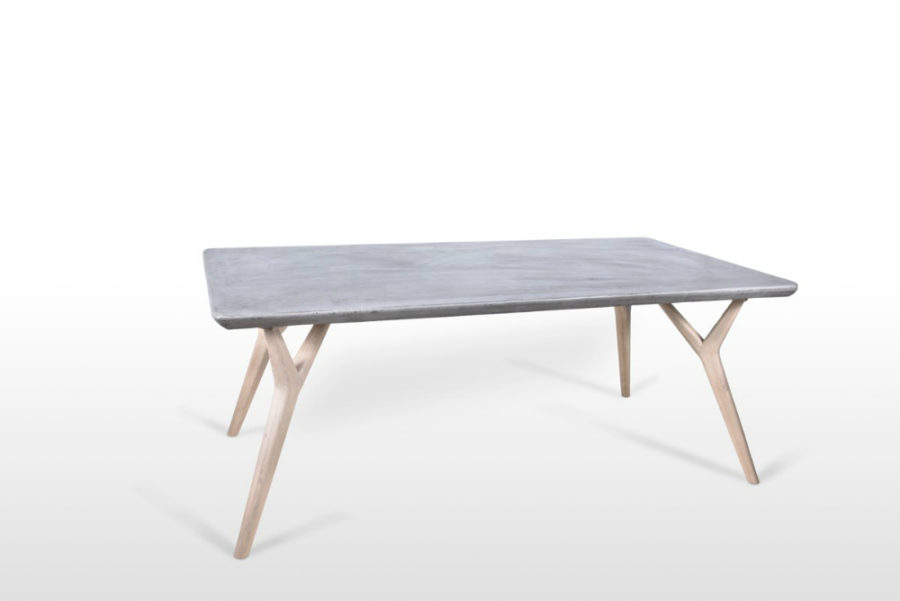 Modrest Dondi Concrete & Natural Oak Обеденный стол