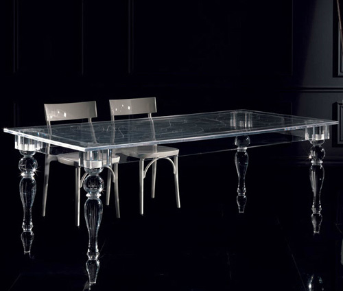акриловый стол colico design oste 1 Дизайн акрилового стола от Colico Design