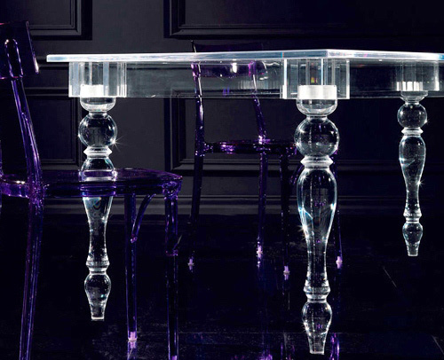 акриловый стол colico design oste 2 Акриловый дизайн стола от Colico Design