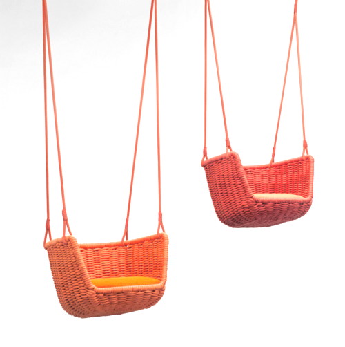 adagio подвесной садовый стул paola lenti Подвесной садовый стул и качели Seal by Paola Lenti