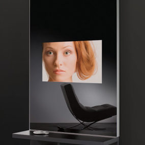 TV Mirror Wall Unit – Multimedia Mirror Furniture by AdNotam