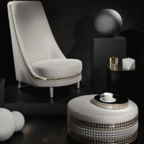 Ослепительная мебель Lee Broom - обивка обивки