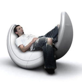 Batti Plus Footstool and Portal Chair – new addition to Batti Placentero Chair collection