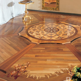 Декоративные деревянные инкрустации из Legno Veneto - кремлевские этажи Berti