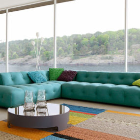 Большой четырехместный диван Blogger от Roche Bobois