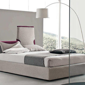 Итальянская Contemporary Кровать на Bolzan Кровати - Paciugo