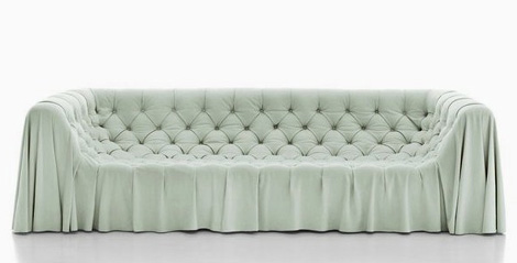 busnelli bohemien sofa1 Роскошные диваны от Busnelli с драпированным чешским