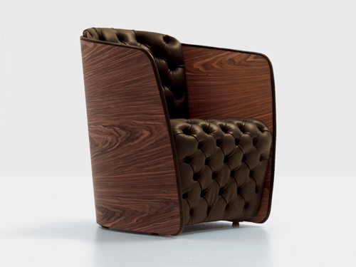 capitone chair nube sir 2 Стул Capitone от Nube Sir кресло от Carlo Colombo