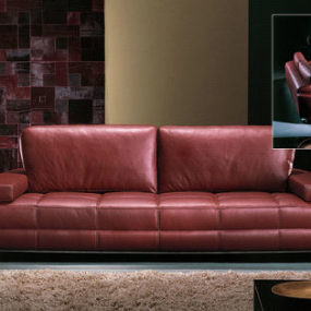 Contemporary Sofa from Casa Nova – the leather sofa Carmel