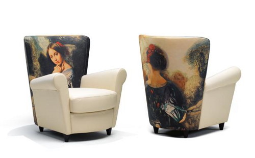 caterina chair idp italia 2 Художественная обивка Стул Caterina от IDP Italia
