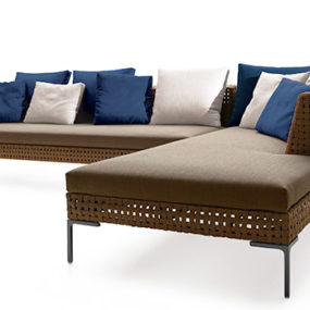 Charles Outdoor Furniture от B & B Italia - новая коллекция Антонио Ситтерио