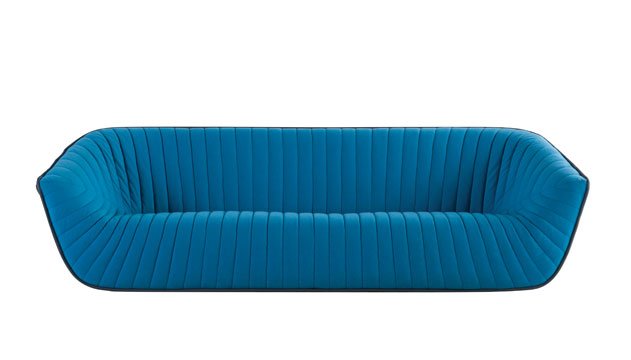 современный диван nautil от cedric ragot для roche bobois 2 Chic Blue Sofa от Roche Bobois Nautil от Cedric Ragot