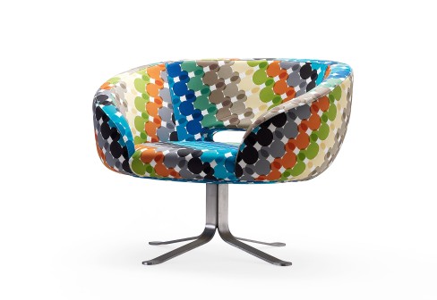 стул coppellini multicolor rive droite1 Ретро Современный стул от Cappellini Многоцветный Rive Droite Поворотный стул