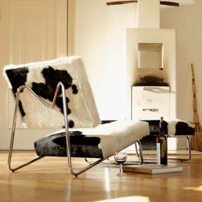 Кафедра Cowhide Lounge от Herbert Hirche