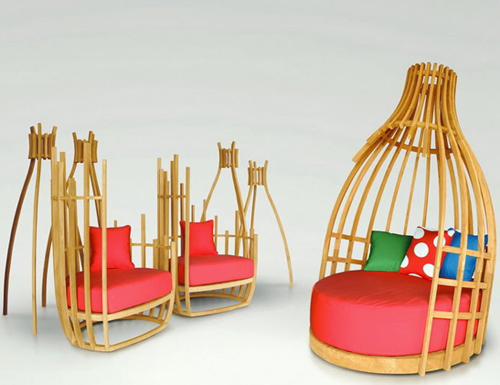 бутылка для наружной мебели deesawat 1 Eco Friendly Outdoor Furniture by Deesawat Bottle