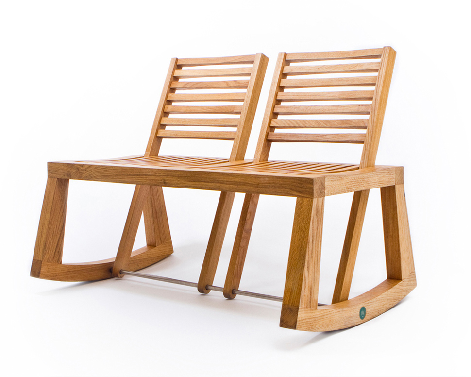 двухместная скамья с поворотным спинкой из галереи outdoorz 2 Двухместная витрина с поворотным спинкой от Outdoorz Gallery
